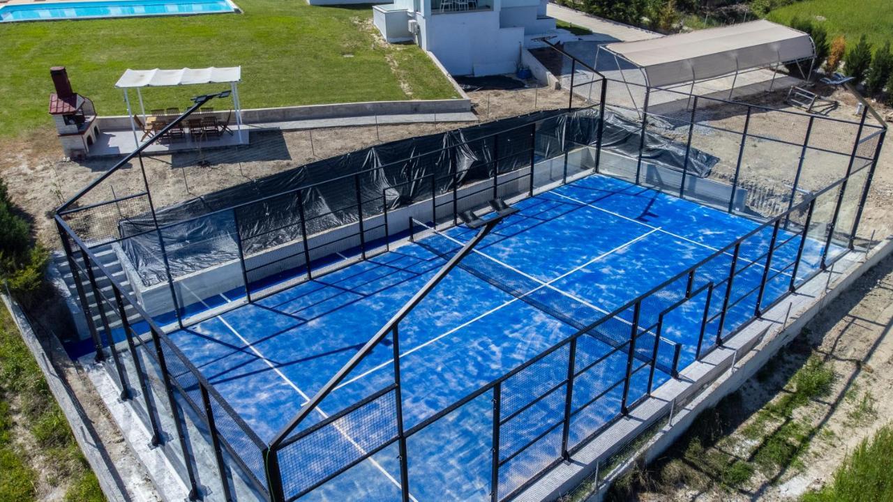 Blue Avenue Aparthotel Paliouri Bagian luar foto