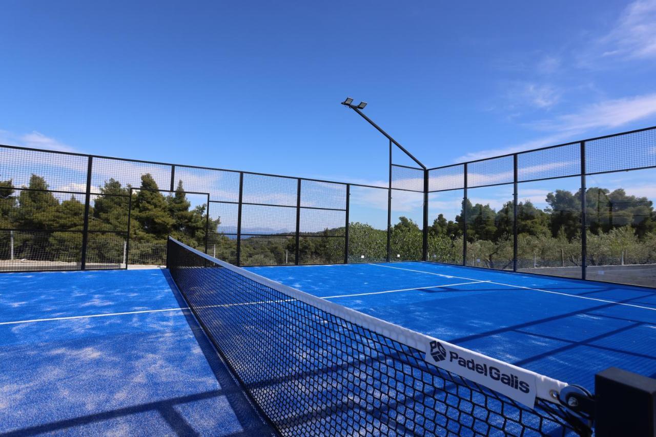 Blue Avenue Aparthotel Paliouri Bagian luar foto